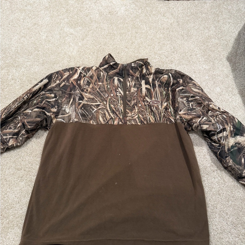 Drake Camouflage and Brown Jacket
